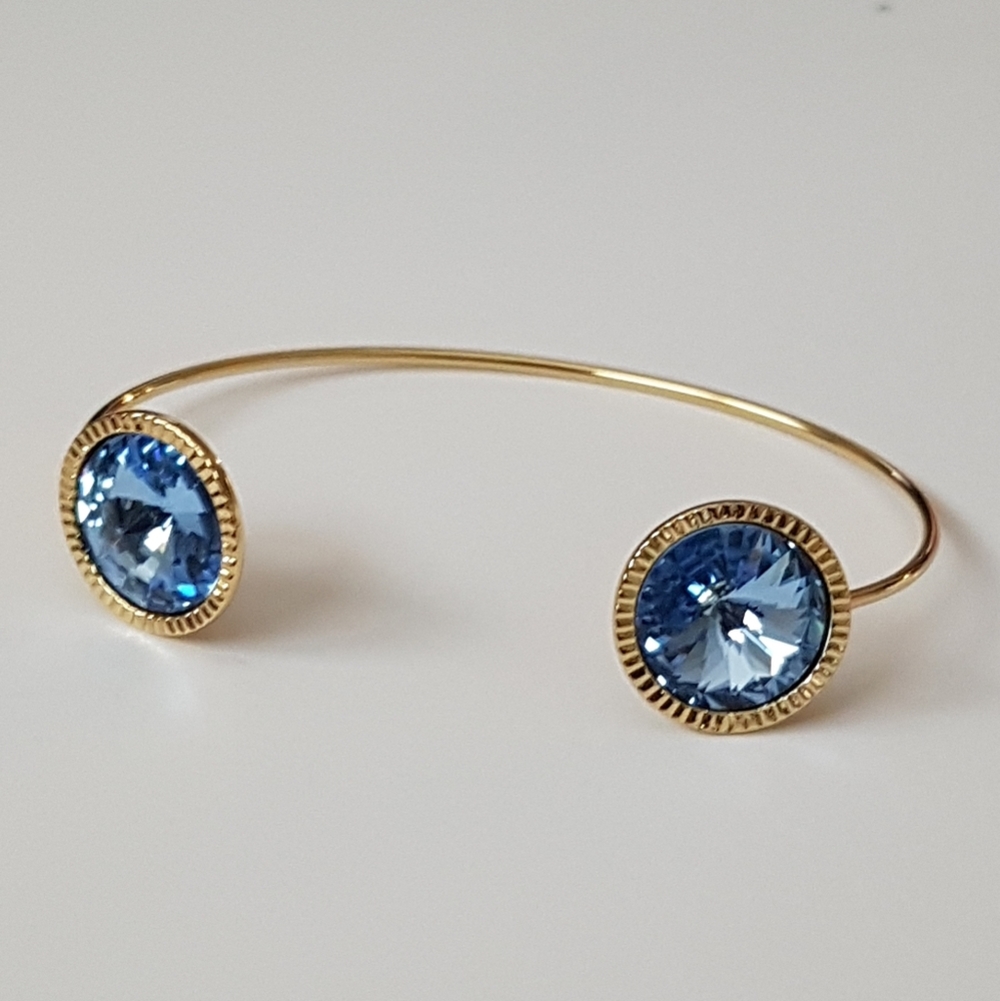 Ted Baker Rose Gold Revenna Rivoli Crystal Cuff